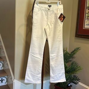 IMAN Global Chic Luxury Resort 360 Slimming Girlfriend Jean WHITE SIZE 10T